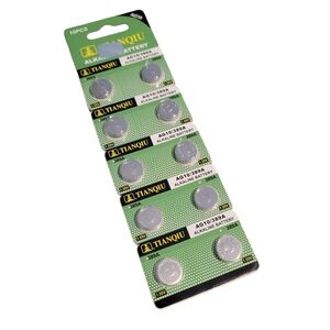 10pc AG10 Alkaline Batteries 389A 1.55V